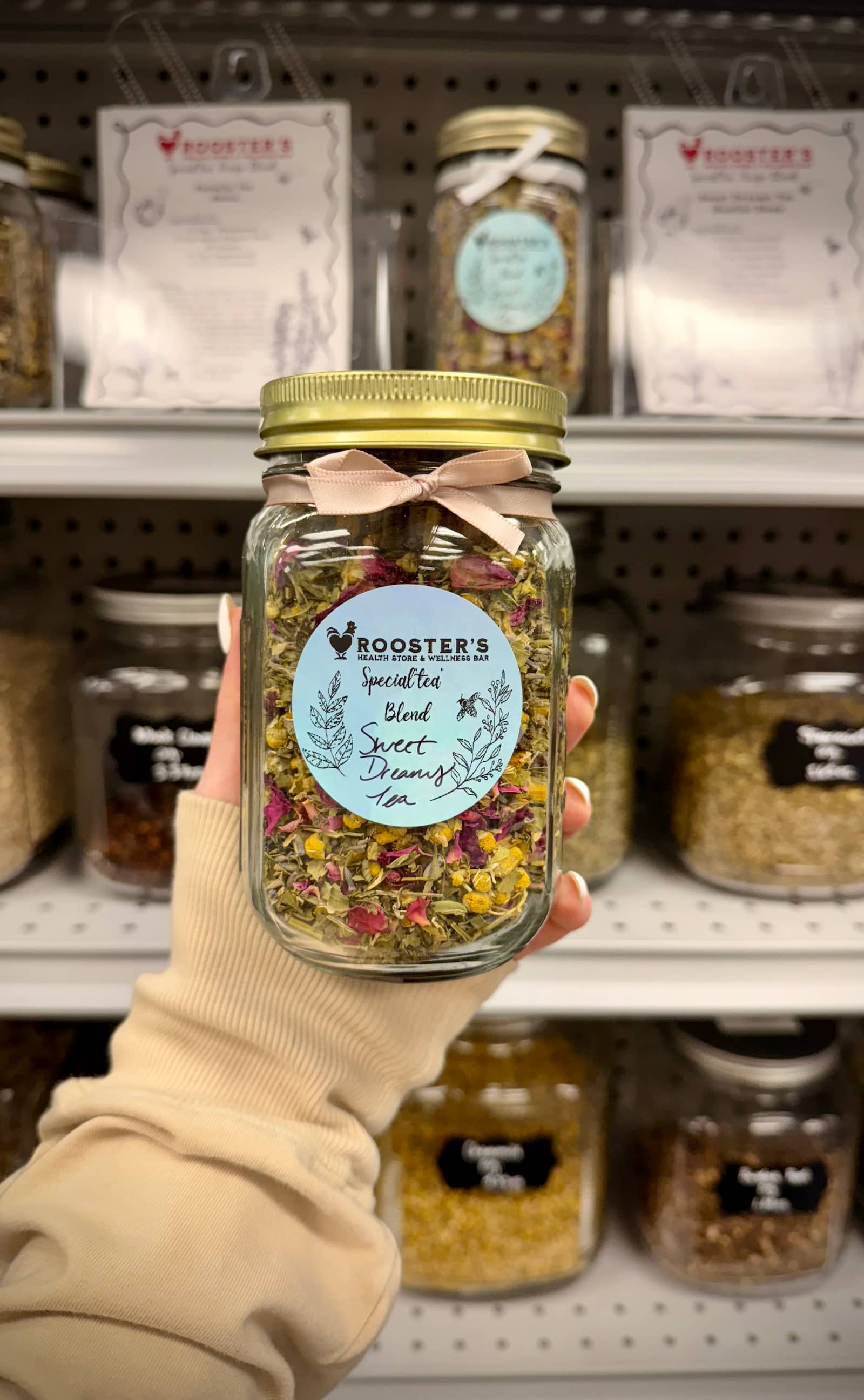 Roosters Health Store Sweet Dreams herbal tea blend